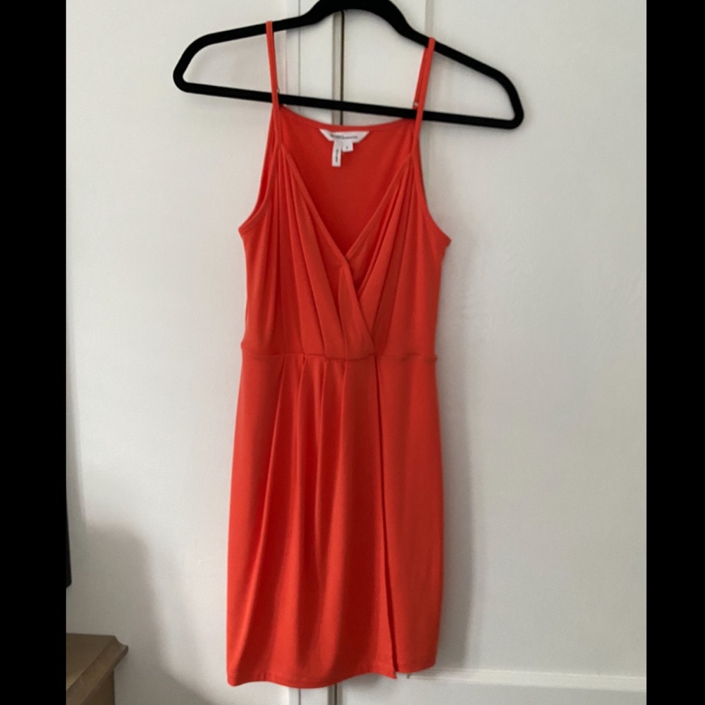Cute dark orange BCBGeneration mini dress, size small